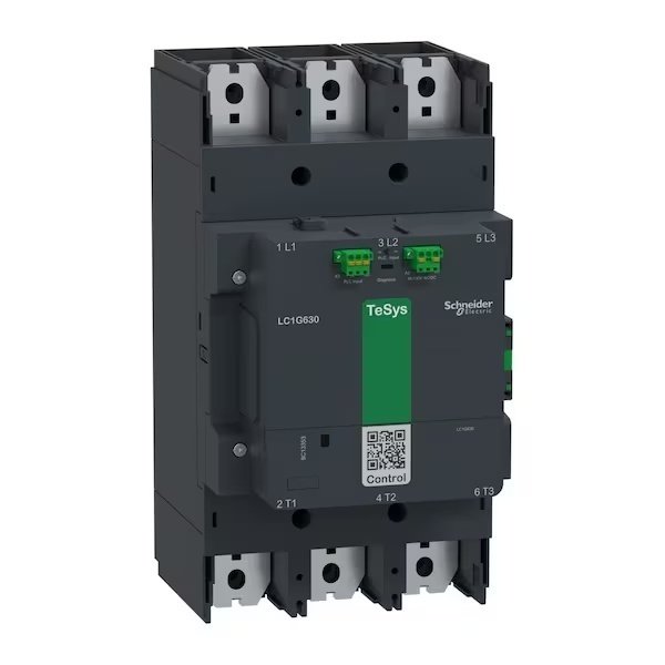 Contactor, 48-130V AC/DC, 50/60 Hz, SCHNEIDER ELECTRIC, Mfr# LC1G630EHEA