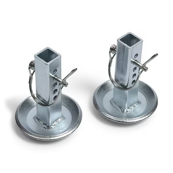 Silver Plastic Chain .75