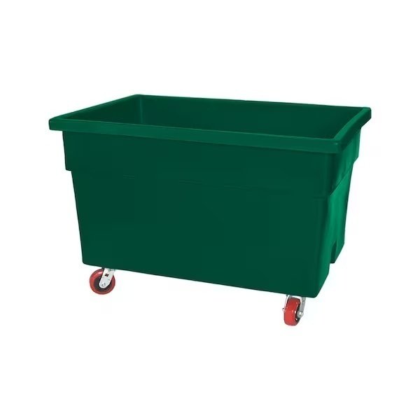 Bushel Truck, 23 cubic ft., w/casters, 650lb. capacity, GRN, MYTON INDUSTRIES, Mfr# MTX-2H5 GREEN