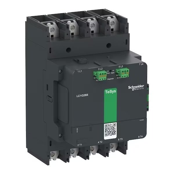 Contactor, 200-500V AC/DC, 50/60 Hz, Schneider Electric, Mfr#: LC1G5004LSEA