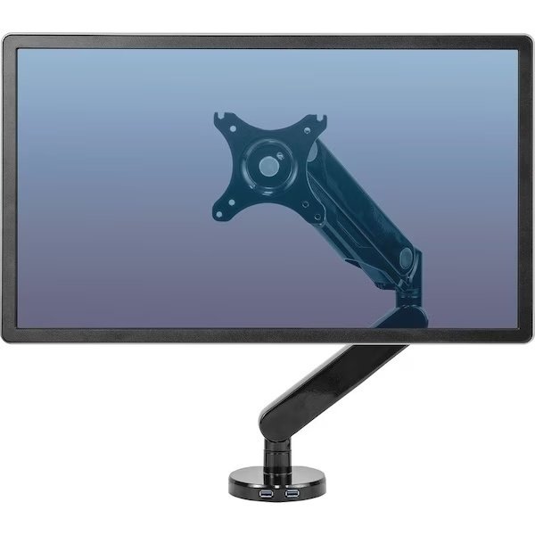 Monitor Arm, 18 lb. Cap.