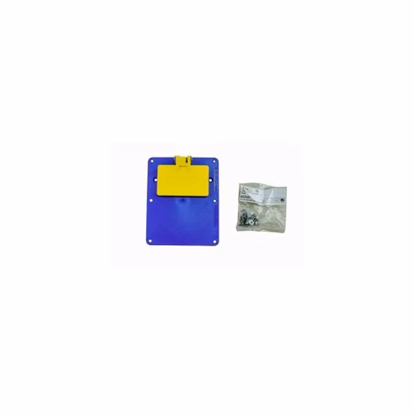 Electrical Box Cover, 2 Gang(s), GFCI, Duplex Cover, Ericson, Mfr#: 8203FS