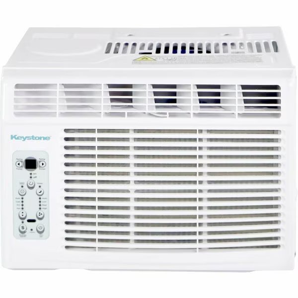 8,000 BTU Window-Mounted AC with 