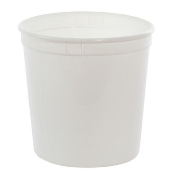 PP Tub, White, 85 oz., Pipeline Packaging, Mfr#: 07-16-081-00028