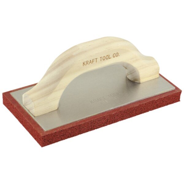 Fine Cell Red Rubber Float, 10