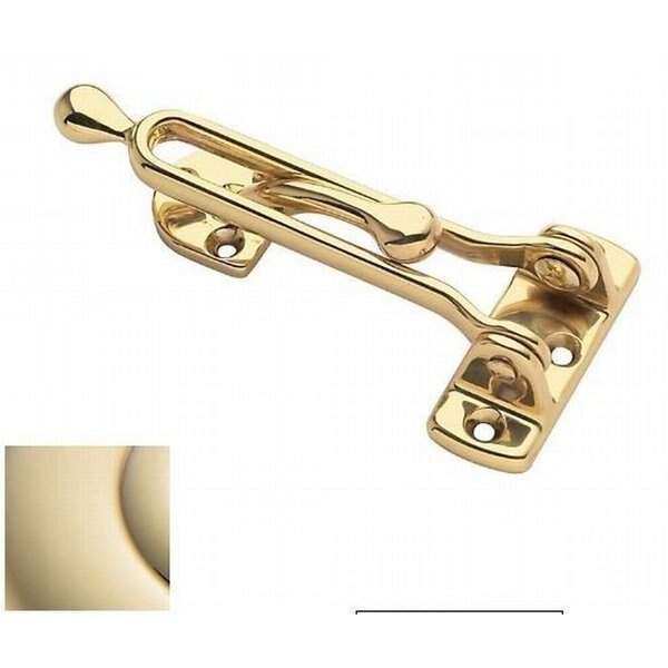 Estate Lifetime Brass Door Guards and Chains, Baldwin, Mfr#: 0250.003