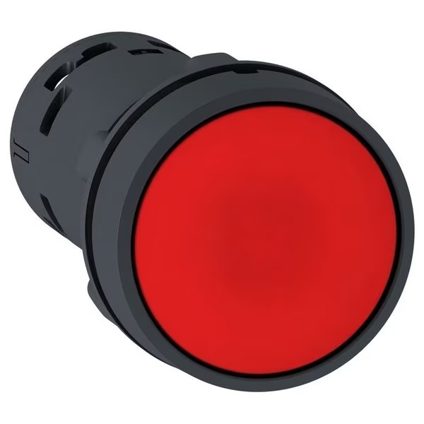 Pb - Spring Rtn Red - 1Nc, SCHNEIDER ELECTRIC, Mfr# XB7NA42