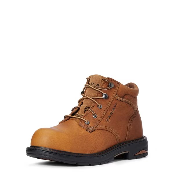 Size 8 Women's 6 in Work Boot Composite Work Boot, Brown, ARIAT, Mfr# 10005949