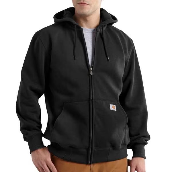 TS0614 M RD LseFit HW FZip Swtshrt, CARHARTT, Mfr# 100614-001