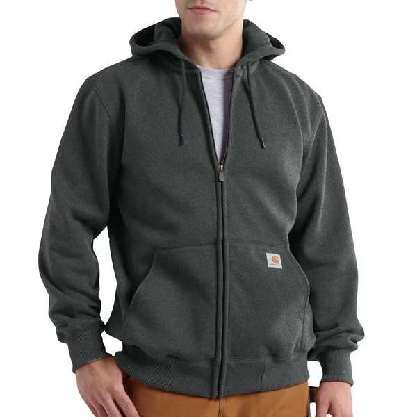 TS0614 M RD LseFit HW FZip Swtshrt, CARHARTT, Mfr# 100614-026