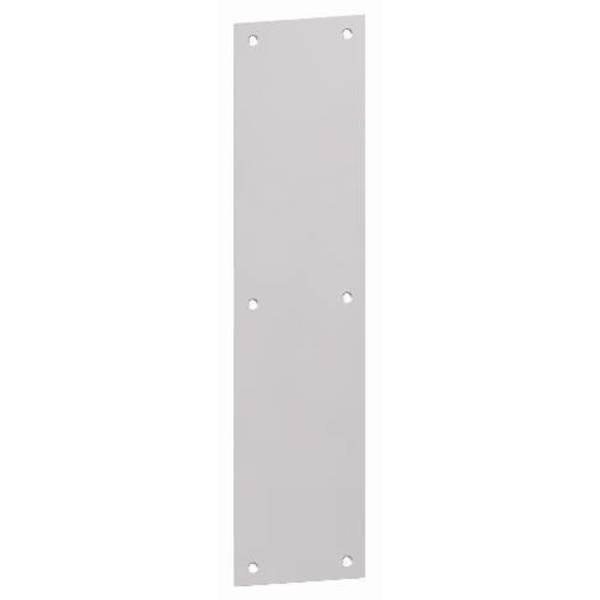Satin Stainless Steel Plate 100T41632D, Hager, Mfr#: 071810