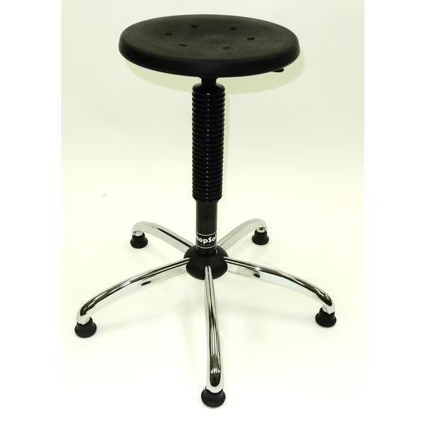 Stool, Poly Seat and Aluminum Base, SHOPSOL, Mfr# 1010319