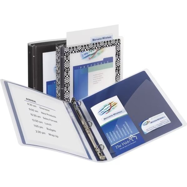 Binder, Flexi-View, Round Ring, 1.5