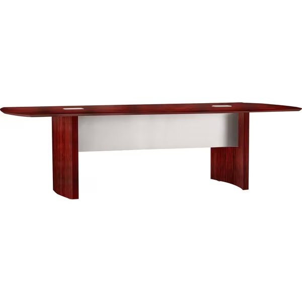 Rectangle Medina?„? 12' Conference Table, 144 X 48 X 29.5, Wood Top, TexturedSeaSalt, MAYLINE, Mfr# MNC12TSS