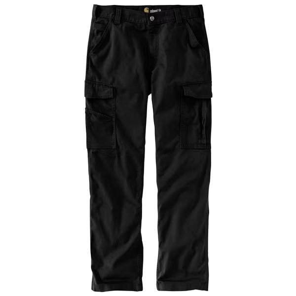 BN3574 M RF RlxdFit Cnvs Crgo Wrk Pnt, CARHARTT, Mfr# 103574-BLK