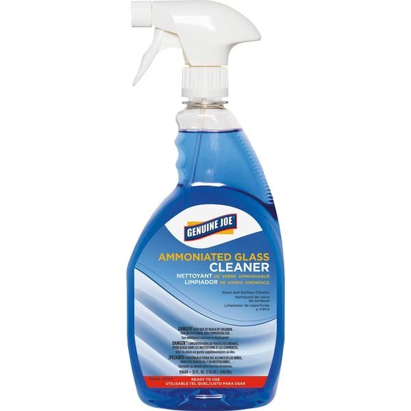 Liquid Glass Cleaner, Blue, Genuine Joe, Mfr#: GJO99669