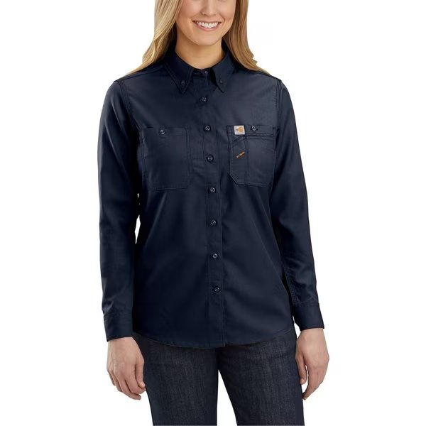 TW4138 W FR Force Rlxd Fit LS Shirt, CARHARTT, Mfr# 104147-I26
