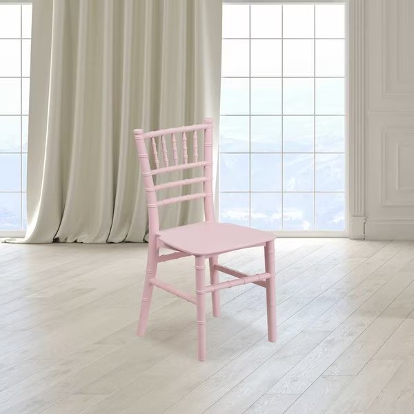 Kids Pink Resin Chiavari Chair, PK10, FLASH FURNITURE, Mfr# 10-LE-L-7K-PK-GG