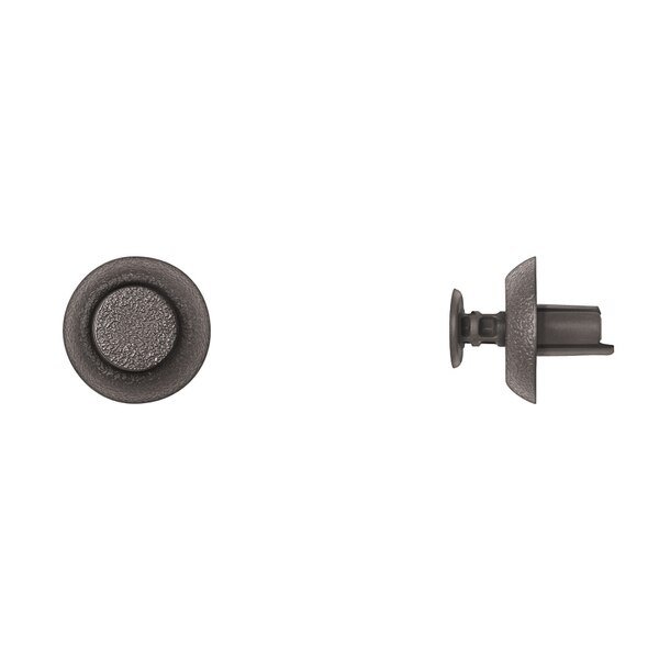 Blk Nyln Bumper Cover Ret 7mm Hole 8mm Stem L PK10, DISCO, Mfr# 11124PK