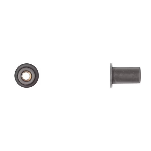 Blk Rubber Well Nuts 10-32 For 3/8