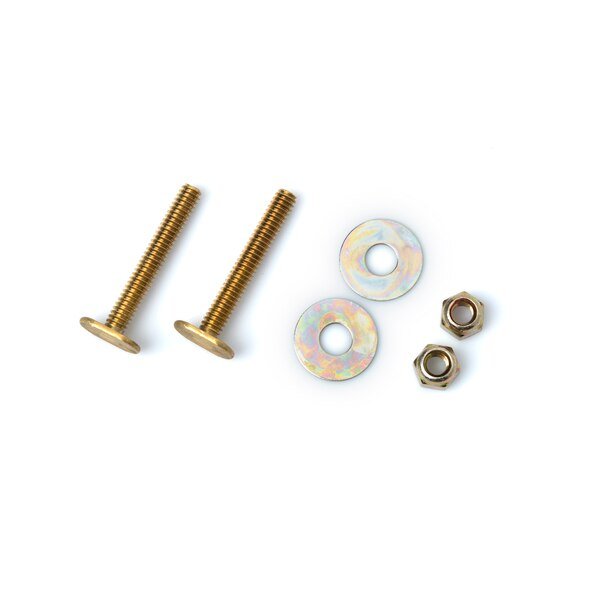 Closet Bolts-Brass-Bagged-1/4
