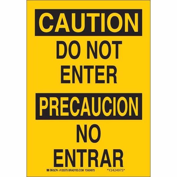 Bilingual Safety Sign, 10