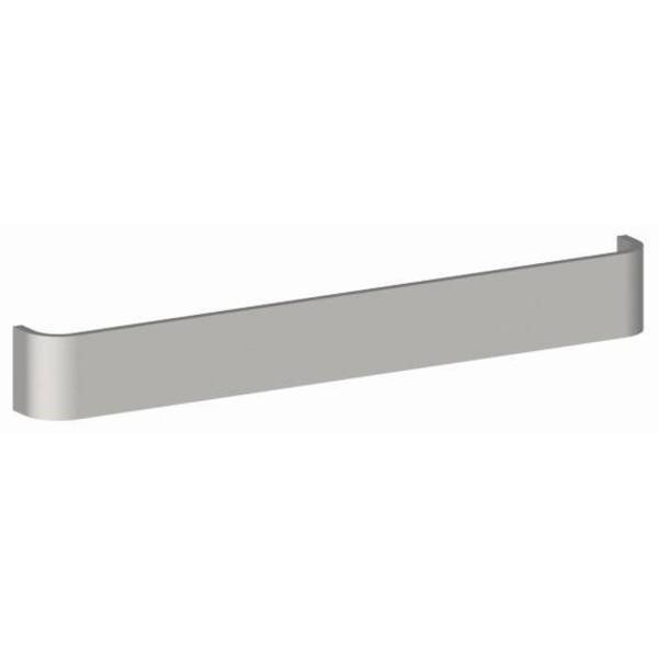 Satin Stainless Steel Push 128S32D, Hager, Mfr#: 128S32D