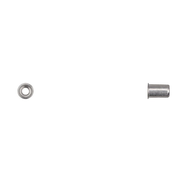 Nut Insert, #8-32 Thrd Sz, Steel, Zinc Plated, Disco, Mfr#: 13131PK