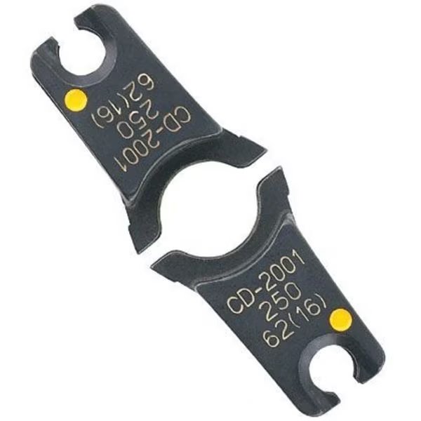 Ntrl Paintless Glue Tabs 20.5mm Head Dia Oval Type PK10, DISCO, Mfr# 13512PK