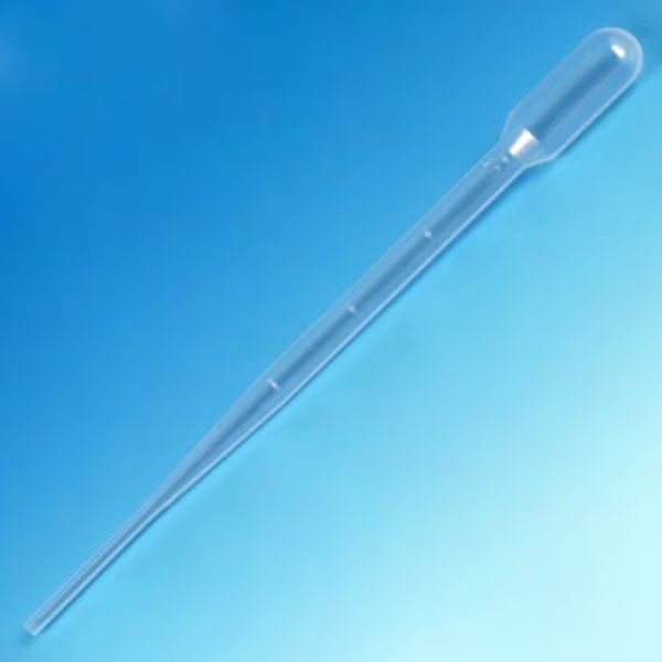 Transfer Pipet, 5.0mL, 155mm, PK5000, GLOBE SCIENTIFIC, Mfr# 137040