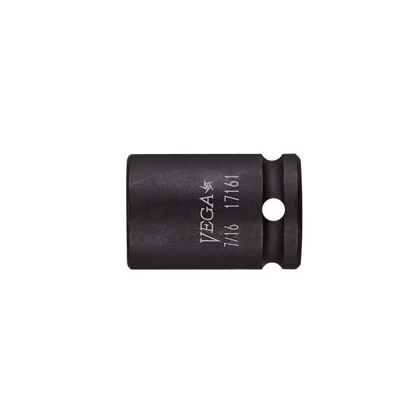 Impact Socket Std Length, 1/4 Sq Dr 3/16, VEGA INDUSTRIES, Mfr# 13161