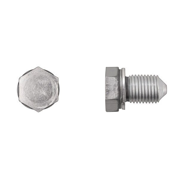 Zinc W/Sems Gasket 14-1.50X20mm 19mm Hex Size PK2, DISCO, Mfr# 17751PK