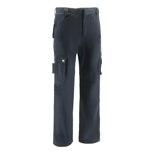 FR Fire Resistant Cargo Pants, Navy, CAT WORKWEAR, Mfr# 1810006-57E