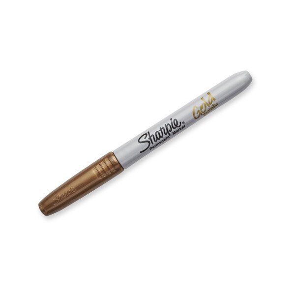 Perm Marker, Fine Point, metallic Gold, Sharpie, Mfr#: 1823887