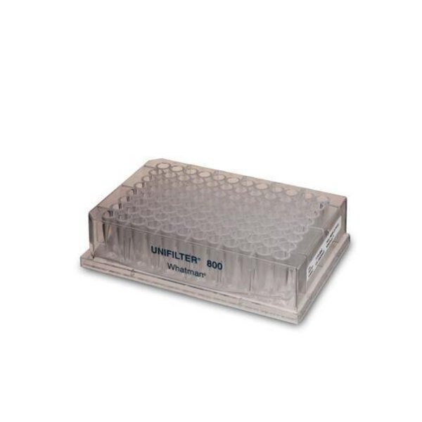 Unifilter Microplate, 96-Well, 800, PK25, Whatman, Mfr#: 7700-2804