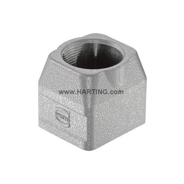 Rectangular Connector Hood, 39 mm L, HARTING, Mfr# 19140020402