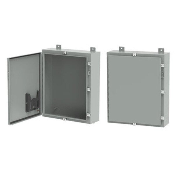 Continuous Hinge with Clamps, Type 4, 30, NVENT HOFFMAN, Mfr# A30H24ALP