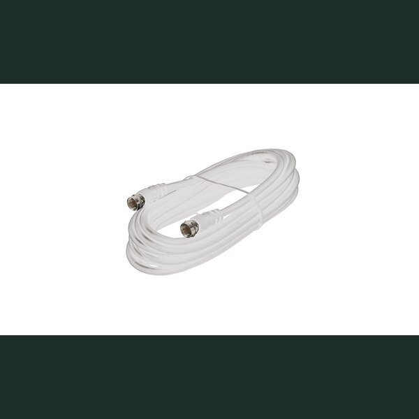 F-F RG59 Cable White, 50ft, STEREN, Mfr# 205-035WH