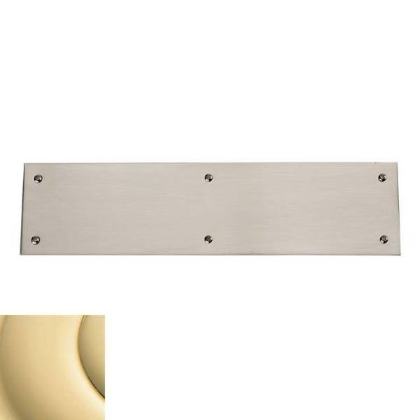 Estate Unlacquered Brass Push Plates, Baldwin, Mfr#: 2123.031