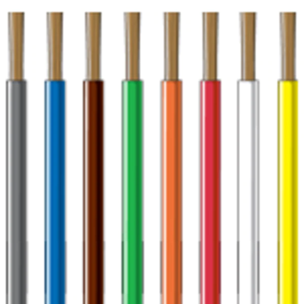 Primary Wire, GPT, 20 AWG, Copper, Blue, PVC Jacket, Stranded