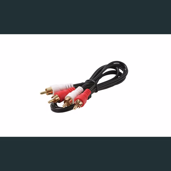 Stereo Audio Cable with Gold Connectors, , Steren, Mfr#: 255-126