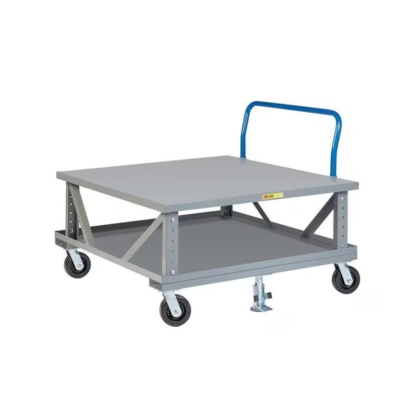 Mobile Pallet Stand with Lower Deck, 42