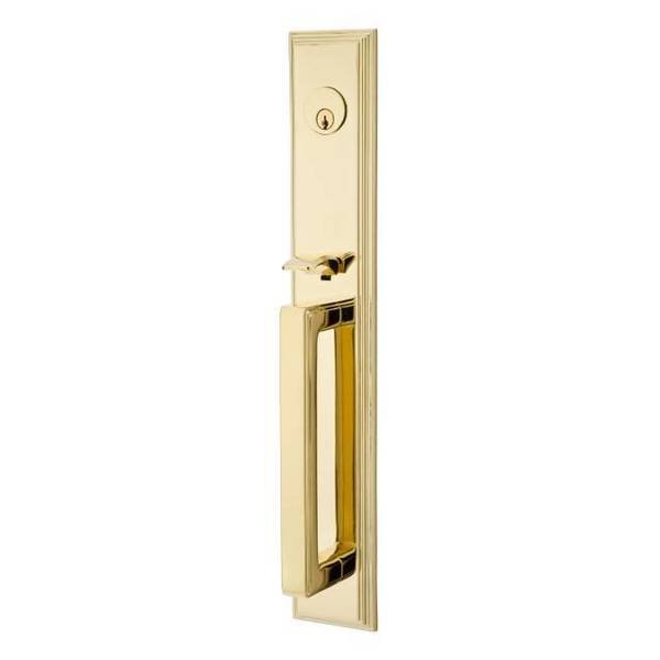 Lifetime Brass Handleset, 3005RLPVDLH, EMTEK, Mfr# 3005RLPVDLH