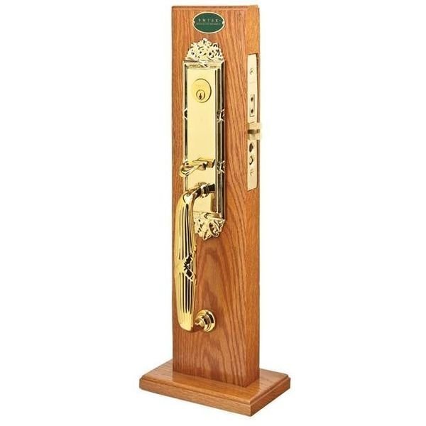 Lifetime Brass Handleset, 3007CPVDLH, EMTEK, Mfr# 3007CPVDLH