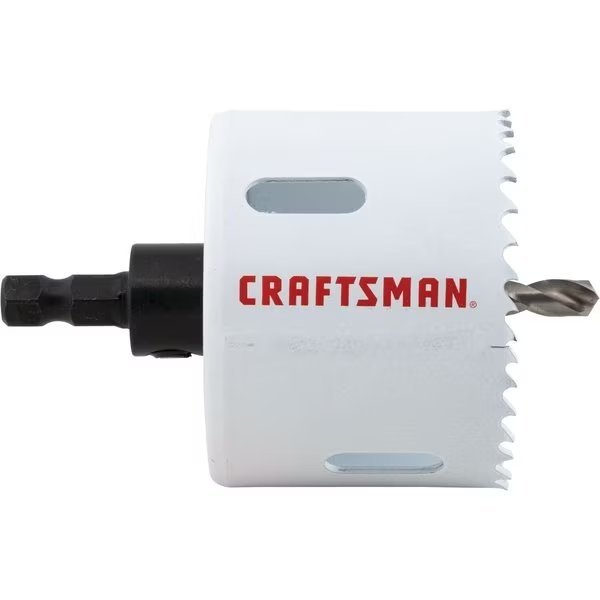 Bi-Metal Hole Saw With Arbor, 2-1/2, CRAFTSMAN, Mfr# CMAH1212A