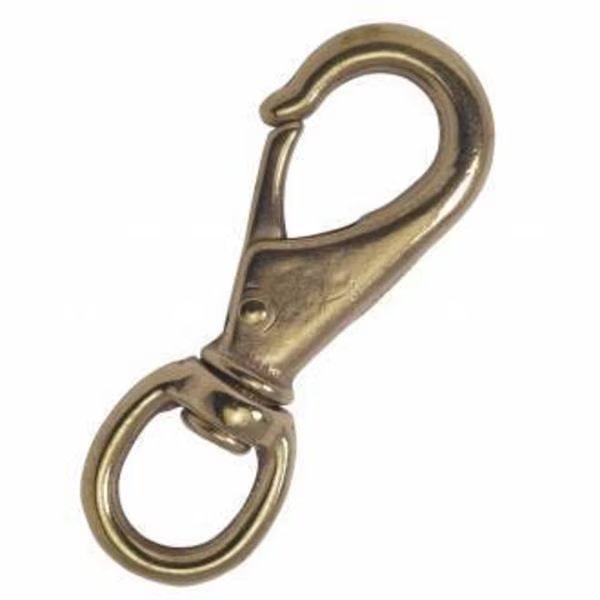 Snap Bronze Spring Round Swivel Eye Size 2 Nickle, Kong Usa, Mfr#: 310020N00YK