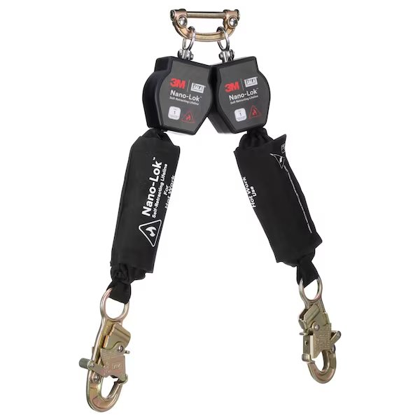 Self-Retracting Lifeline, 420 lb Weight Capacity, Black, 3M DBI-SALA, Mfr# 3100565