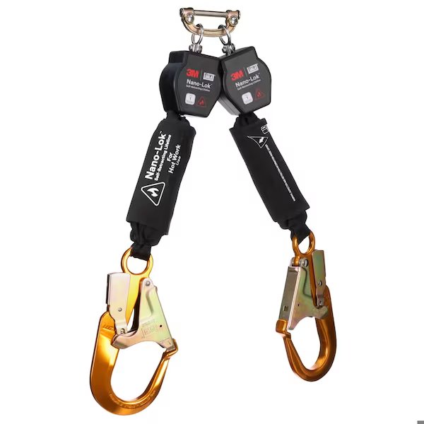 Self-Retracting Lifeline, 420 lb Weight Capacity, Black, 3M DBI-SALA, Mfr# 3100570