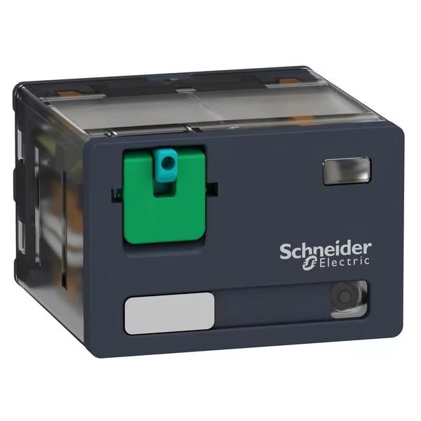 Power plug-in relay, 15 A, 4 CO, with LE, 12V DC Coil Volts, 4 C/O, Schneider Electric, Mfr#: RPM42JD