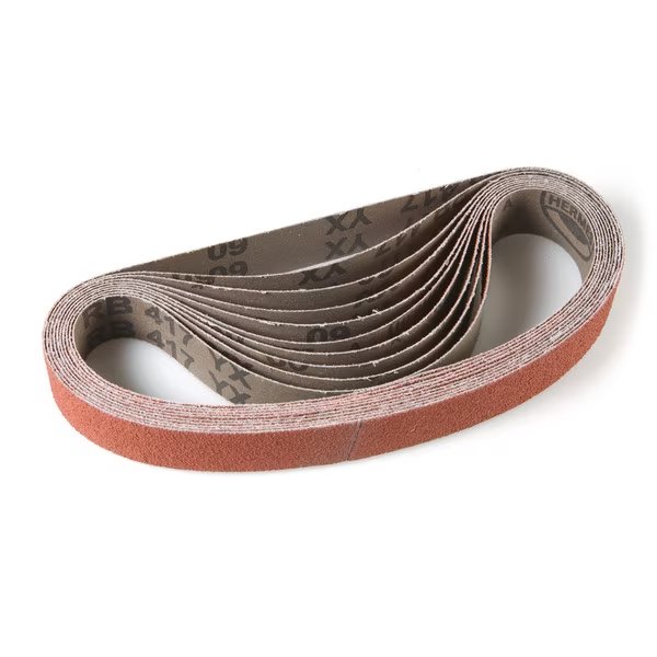 Sanding Belt, 1-3/16 in W, 23-5/8 in L, 120 Grit, Fein, Mfr#: 63714045014